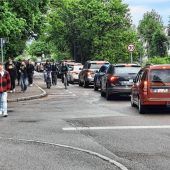 Busstreik belastet den Verkehr