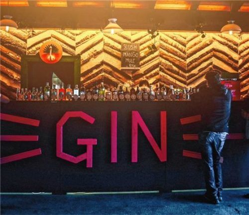 Der Gin-Garten hat in diesem Jahr nur bis Ende Juni geöffnet. Dann beginnen die Aufbauarbeiten für das Herbstfest. Foto privat