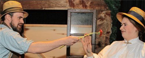 Ein falscher Graf spielt im neuen Stück der Bad Endorfer Theatergesellschaft die Hauptrolle. Foto Ammelburger