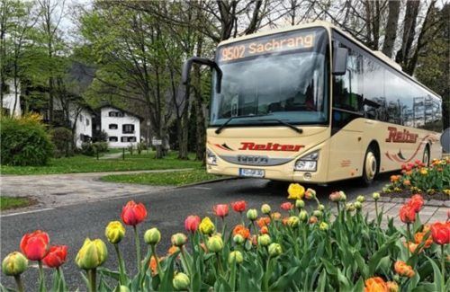Keine Fahrt in der Früh nach Sachrang: Auch das Busunternehmen Reiter aus Aschau beteiligt sich am Streik.Foto  H.Reiter