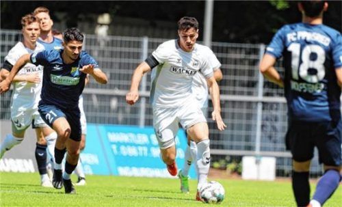 Lukas Mazagg wechselt aus Burghausen in die 3. Liga zum SV Meppen.Foto Christian Butzhammer