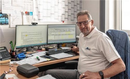 Markus Reiber ist Niederlassungsleiter bei der Firma Holl.