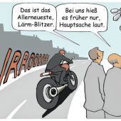 Frankreich „blitzt“ zu laute Fahrzeuge mit der Qualle