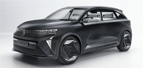 Renault Scénic Vision: Die Konzeptstudie verbindet Nachhaltigkeit und Sicherheit im Straßenverkehr. Foto Autoren-Union Mobilität/Renault