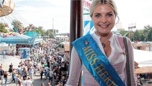 Sabrina Zehrer wurde 2019 Miss Herbstfest.Foto JRE