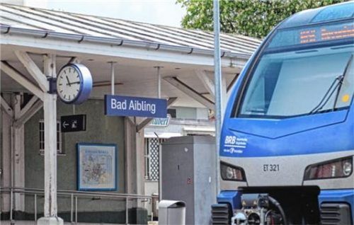 Zeitig am Bahnhof: Rund 90 Prozent der Züge hatten weniger als sechs Minuten Verzögerung. Foto Hadersbeck