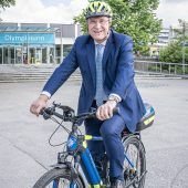 Tatütata, die Polizei ist jetzt mit’m Radl da