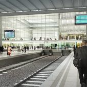 Der lange Weg zum Bahnhof der Superlative