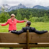 Ein bayerisches Schloss im Zentrum der Weltpolitik