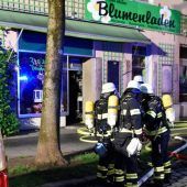 Westend: Brandstiftung im Blumenladen