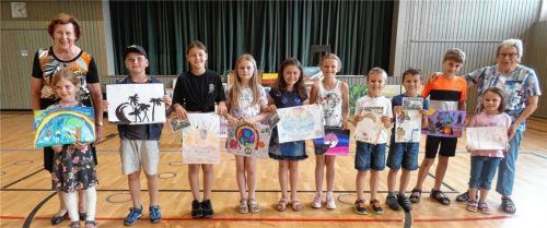 Kinder malen sich ihre eigene Welt - OVB Heimatzeitungen