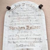 Gedenktafel soll restauriert werden