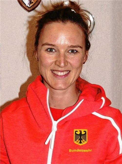 Biathlon-Olympiasiegerin Denise Herrmann freut sich auf die kommende Saison.Foto Helmuth Wegscheider