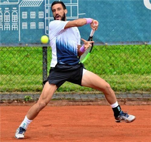 Damir Dzumhur will das Rosenheimer Publikum erneut begeistern.Foto mk-sportphoto