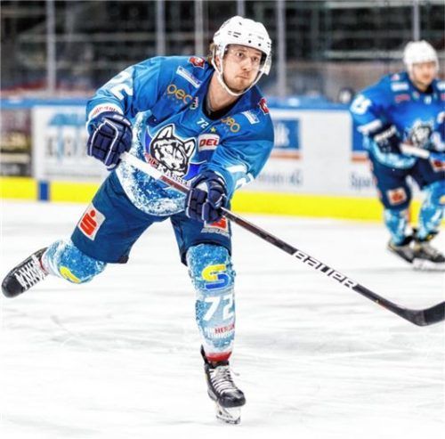 Der neue Starbulls-Stürmer Tim Lucca Krüger kommt von den Kassel Huskies aus der DEL2.Foto JMD Photographie