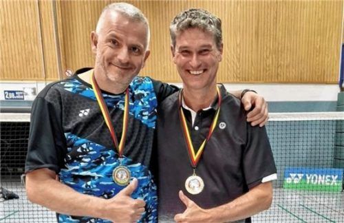 Die Doppelpaarung Andre Wiechmann und Jochen Zepmeisel holte sich den deutschen Meistertitel.Foto privat