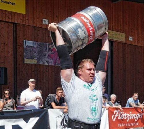 Starke Leistung: Eisstock-Weiten-Weltmeister Markus Schätzl wurde Gesamtzweiter.Foto re