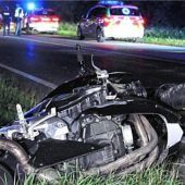 Betrunkene Motorradfahrer bei Unfall schwer verletzt