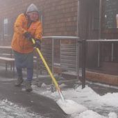 Schneezucker auf der Zugspitze