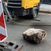 Steinschlaggefahr am Sudelfeld: Bauamt bringt Schutzzaun an