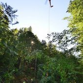Zu schwer für den Heli