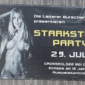 Ein Plakat sorgt für Aufregung