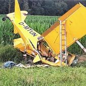 Flugzeug abgestürzt