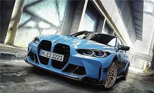 BMW M Performance Parts für den ersten BMW M3 Touring rücken die Motorsport-Gene optisch in den Mittelpunkt. Foto Autoren-Union Mobilität/BMW