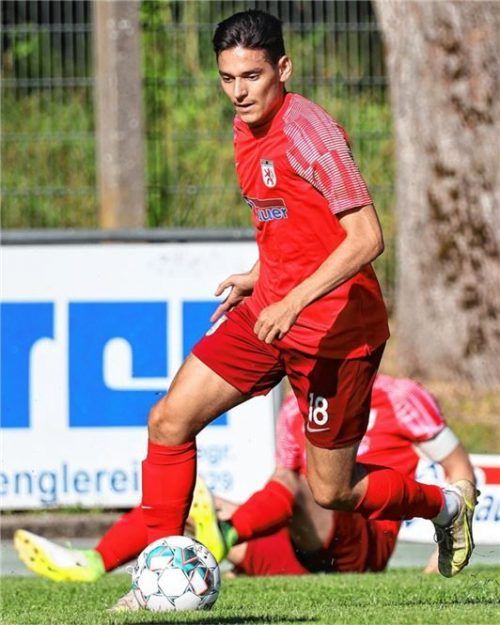 Bruno Ferreira Goncalves ist einer von mehreren ehemaligen 1860-Rosenheim-Spielern im Wasserburger Kader. Foto Christian Butzhammer