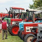 Familienfest und Oldtimertreffen vereint