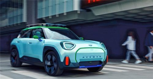 Das Mini-Konzept Aceman: rein elektrischer Antrieb, klare Formensprache, Verzicht auf Chrom und Leder. Foto Autoren-Union Mobilität