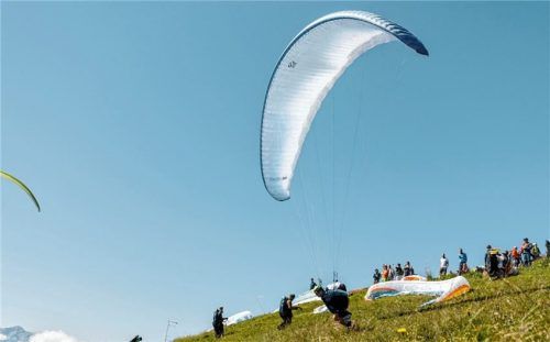 Die Teilnehmer des Bordairrace mussten zu Fuß oder in der Luft eine weite Strecke absolvieren. Foto privat