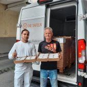 Tonnenweise Frischkäse für die Tafeln