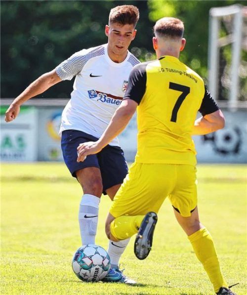 Leon Simeth und der TSV Wasserburg erwarten Forstinning. Foto Butzhammer