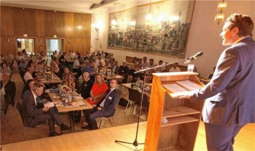 Mittelstands-Union-Bezirksvorsitzender Dr. Thomas Geppert: „Der Mittelstand kommt gerade ins Schwitzen. Aber wir bleiben optimistisch.“