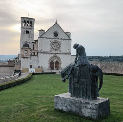 Pilgerstätte: die Basilica San Francesco in Assisi.