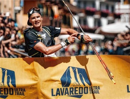 Was für eine grandiose Vorstellung: Hannes Namberger hat beim Lavaredo-Ultra-Trail seinen Titel in neuer Rekordzeit verteidigt. Foto Hendrik aufm Kolk