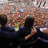 Empfang der DFB-Frauen