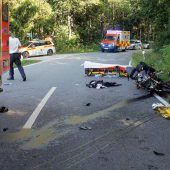 Motorradfahrer schwer verletzt