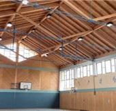 LED-Beleuchtung für die Turnhalle