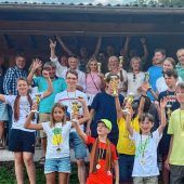 Kinder gehen bei der Vereinsmeisterschaft des SV Pang als Sieger hervor