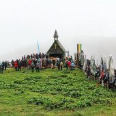 Gemeinsames Gedenken auf der Kampenwand