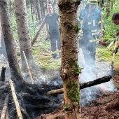 Flächenbrand im Schlarbhofener Forst verhindert