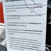 „Charmanter“ Hinweis an Parksünder