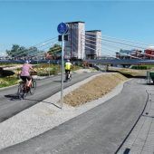 Wieder freie Fahrt auf südlichem Mangfalldamm