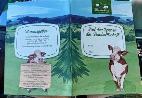 Eine Broschüre mit dem Titel „Auf den Spuren der Landwirtschaft“ soll für das Thema sensibilisieren.