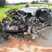 Frontalzusammenstoß: Vier Schwerverletzte