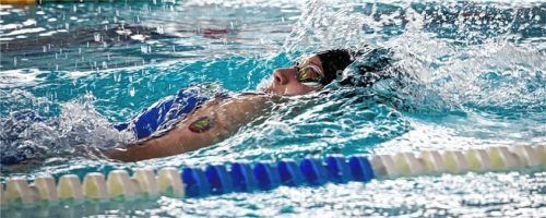 Erfolgreich auch auf Landesebene: Die Schwimmer der Piranhas des VfL Waldkraiburg. Foto Jan Hoffmann