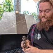Da funkeln die Feuer und die Augen