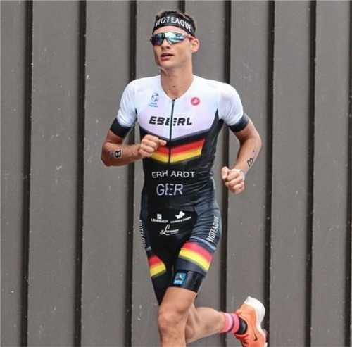 Julian Erhardt war mit seiner WM-Premiere zufrieden. Er belegte in Samorin Platz 17.Foto Erhardt